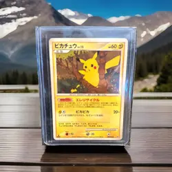 Pikachu Elle Recycle Promo Rare Pokemon Card Game 1st edition - Image 1