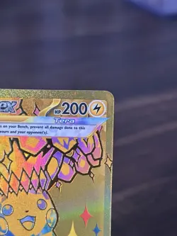 Pikachu EX Prismatic Evolutions Holo Hyper Rare Gold Card 179/131 SV - Image 5