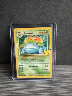Venusaur Holo Pokemon Celebrations Classic Collection Card 15/102 TCG - Image 1