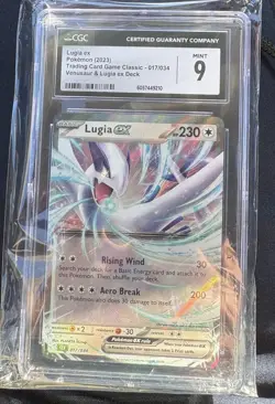 2023 Pokemon Trading Card Game Classic Venusaur and lugia ex holo CGC 9 - Image 1