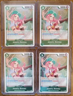 One Piece PRB02 Jewelry Bonney English Playset PRB02-004 4 Card Set Best Vol.2 - Image 1