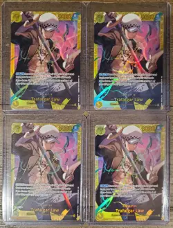 One Piece PRB02 Trafalgar Law Playset OP10-119 SEC 4 Card Set Vol.2 Best Reprint - Image 1
