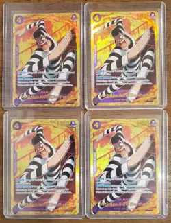 One Piece PRB02 Mr.2.Bon.Kurei Playset EB01-061 SEC 4 Card Set Vol.2 Reprint - Image 1