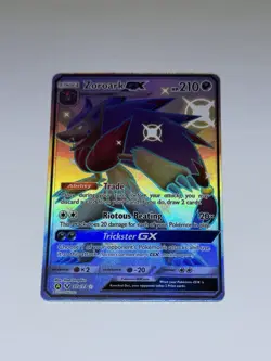 Pokemon Card TCG Zoroark GX Hidden Fates 77a/73 Shiny Holo Secret Rare NM/M - Image 1
