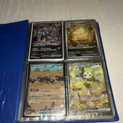 Pokemon Card Binder Lot Full Arts EX IRs SIRs. Holos NM! Seriously Pack Fresh - Image 1