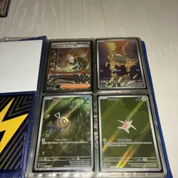 Pokemon Card Binder Lot Full Arts EX IRs SIRs. Holos NM! Seriously Pack Fresh - Image 2