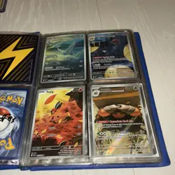 Pokemon Card Binder Lot Full Arts EX IRs SIRs. Holos NM! Seriously Pack Fresh - Image 4