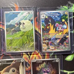 Pokemon Journey Together Illustration Rare Lot 7 Cards Pack NM - Image 3