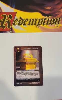 REDEMPTION CCG/TCG Tournament Winner Promo card- Ark of the Covenant - Image 1