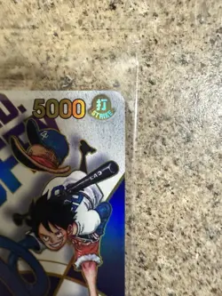 MONKEY D. LUFFY 2025 ONE PIECE NIGHT DODGERS PROMO CARD #3 SEALED - Image 2