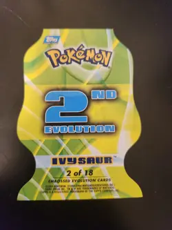 Pokemon Card - Ivysaur #2/18 - Die Cut - Advanced Challenge - Topps NM - Image 2