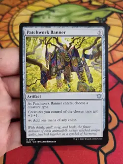 Patchwork Banner Bloomburrow MTG MINT - Image 1