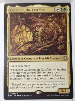 Colfenor, the Last Yew - Commander: Legends - Magic the Gathering MTG Nice! - Image 1