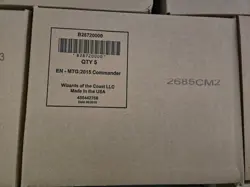 Magic Mtg SEALED COMMANDER 2015 Set of all 5 - Image 1