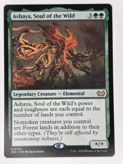 Ashaya, Soul of the Wild M Commander: Duskmourn: House of Horror 170 NM - Image 1