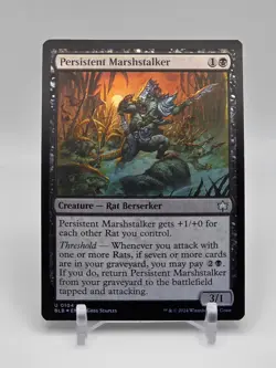 Persistent Marshstalker (104) Foil - MTG Magic The Gathering - Bloomburrow BLB - Image 1