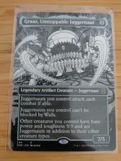 MTG Graaz, Unstoppable Juggernaut Showcase 334 Phyrexia: All Will Be One M/NM - Image 1