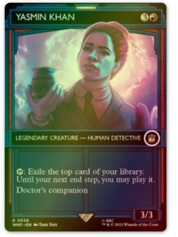 Yasmin Khan - NM - FOIL - RARE - Showcase - MTG - Magic The Gathering - Image 1