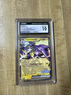 Toxtricity 215 Pokemon Card 2024 Illustration Contest SV Promo - Image 1