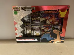 Pokemon TCG Celebrations Collection Lance's Charizard V Box 820650101625 - Image 1
