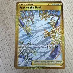 Path to the Peak (Secret) 213/189 Swsh10: Astral Radiance Holo Pokemon - Image 1