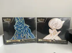 Pokemon TCG Mega Evolution Pokemon Center Elite Trainer Box ETB Set Of 2 Sealed - Image 1