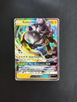 Carte Pokemon Raikou GX SM121 - Soleil et Lune Promo - FR - Neuf - Image 1
