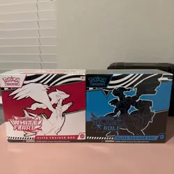 Pokemon Black Bolt and White Flare Elite Trainer Box ETB Bundle🔥Sealed🔥 - Image 1