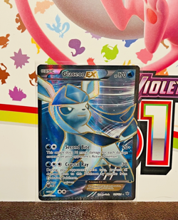 Pokemon TCG Glaceon EX 116/124 Full Art - XY Fates Collide - Lightly Played (LP) - Image 1