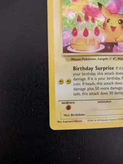 ______'s Pikachu 24/53 Celebrations: Classic Collection Holo Pokemon TCG - Image 5