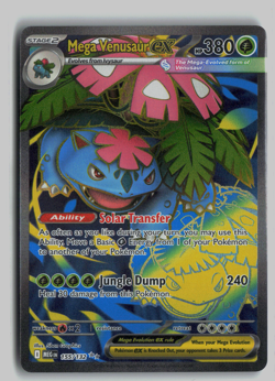Pokemon TCG - Mega Venusaur ex 155/132 Ultra Rare - Mega Evolution - Image 1
