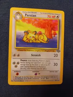 Pokemon Persian 42/64 Jungle Set Unlimited LP - Image 1