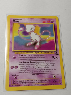 Pokemon Mew Black Star Promo #8 Non Holo NM+ (992) - Image 1