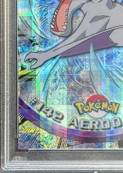 2000 Pokemon Topps Chrome Series 2 Tekno Aerodactyl #142 PSA 7 NM | Low POP 🔥 - Image 5