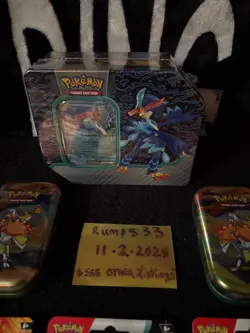 Large Sealed Pokemon Lot, mixed sets , collection , sealed, tins - Image 2