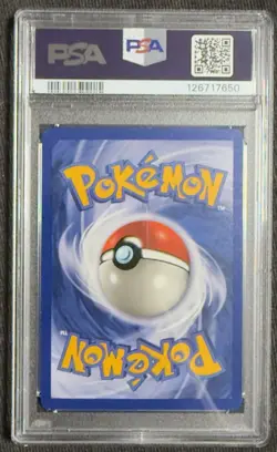 1999 Pokemon Game Ninetales Holo #12 PSA 8 NM-MT - Image 2