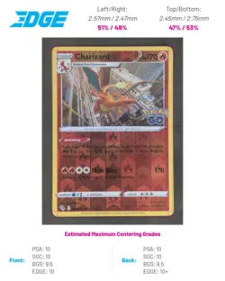 Charizard 010/078 Pokemon TCG Holo Rare Pokemon GO Near Mint - Image 1