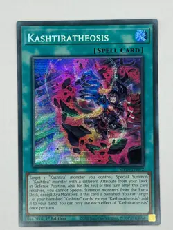 YUGIOH! Kashtiratheosis - MP24-EN072 - Prismatic Secret Rare 1st Edition NM - Image 1