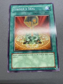 Yu-Gi-Oh! Owner’s Seal Unlimited Rare LODT-EN094 HP - Image 1