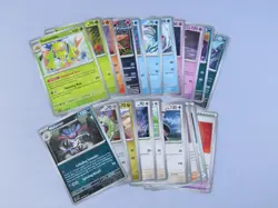 Pokemon Cards Scarlet & Violet Shrouded Fable bundle job lot X22 no duplicates - Image 1
