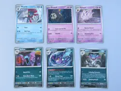 Pokemon Cards Scarlet & Violet Shrouded Fable bundle job lot X22 no duplicates - Image 3
