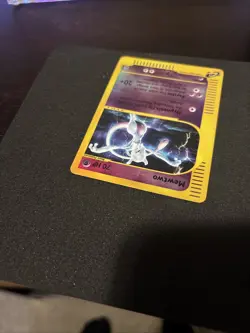 Pokemon Mewtwo TCG Reverse Holo Rare Card 56/165 Expedition Base Set - Image 4