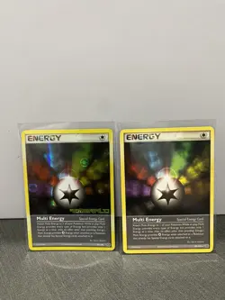 2005 Pokemon, EX Emerald, #89/106 Multi Energy, Reverse Holo Rare 2 Card NM - Image 1