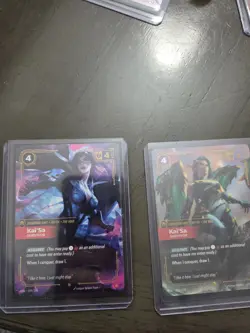 Riftbound bundle Kaisa 039 card & ALT ART 039a Kai'Sa Survivor foils - Image 1