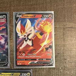 Pokemon TCG Lot of 3 V Holo Ultra Rare Full Art Cards LP/NM - Image 3