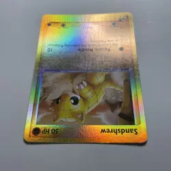 2003 Sandshrew 75/100 EX Sandstorm Reverse Holo Pokemon Card TCG - Image 4