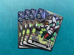 BanchoGolemon EX8-053 Playset Chain of Liberation Digimon Card Game x4 - Image 1
