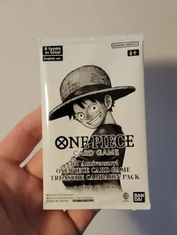 [SEALED] Promotion Pack One Piece Card Game 3rd Anniversary Treasure Campaign - Image 1