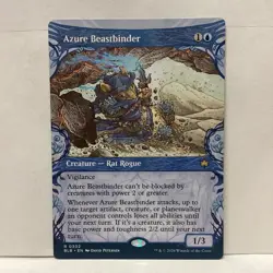 MTG Azure Beastbinder Magic: The Gathering Bloomburrow Rare #0302 - Image 1