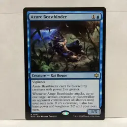 MTG Azure Beastbinder Magic: The Gathering Bloomburrow Rare #0041 - Image 1
